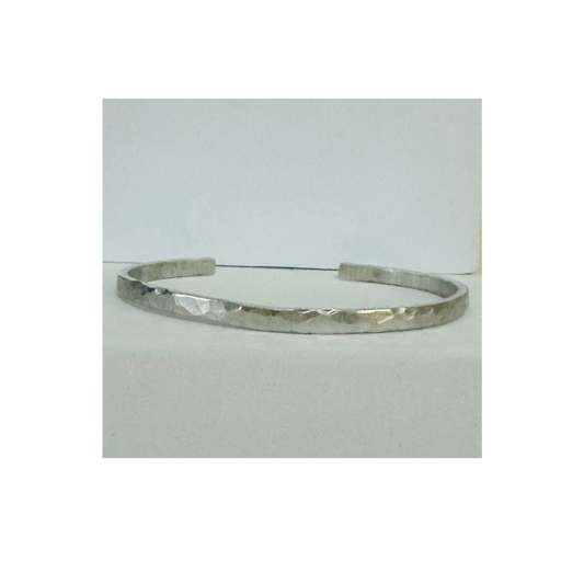 Hammered Skinny Cuff