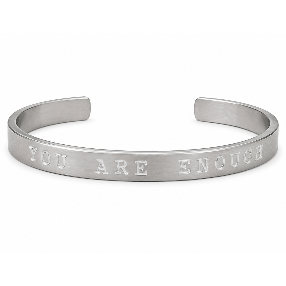 You Are Enough Cuff Bracelet