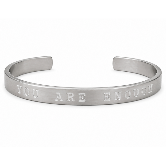 You Are Enough Cuff Bracelet
