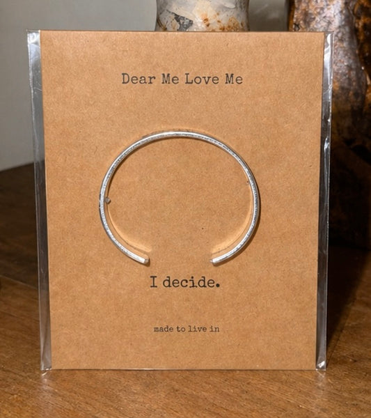 I Decide Cuff Bracelet
