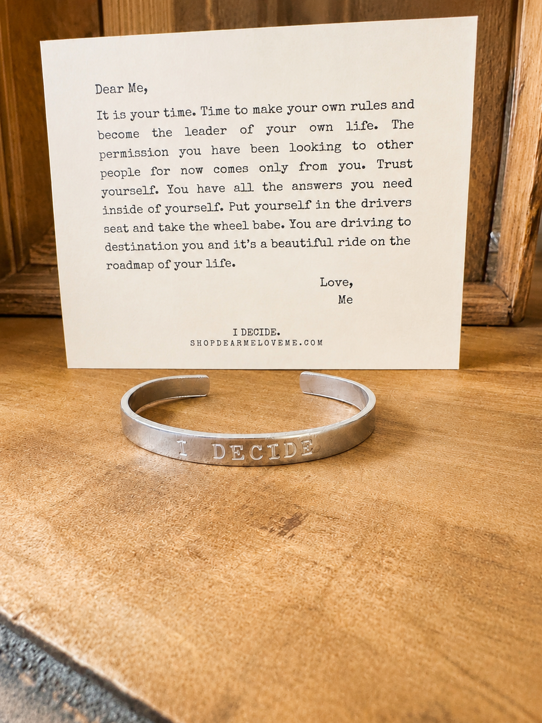 The I Decide Cuff