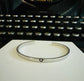 Heart Skinny Cuff