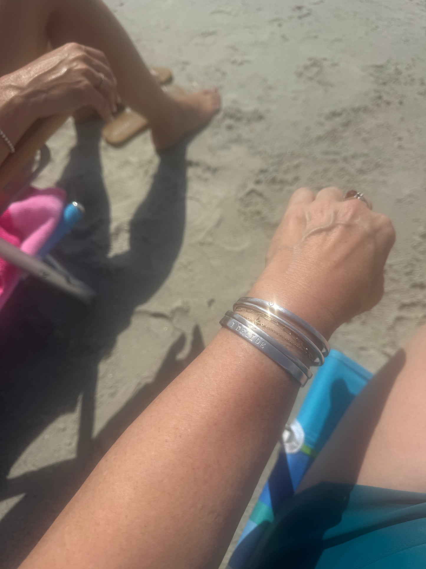 I Decide Cuff Bracelet