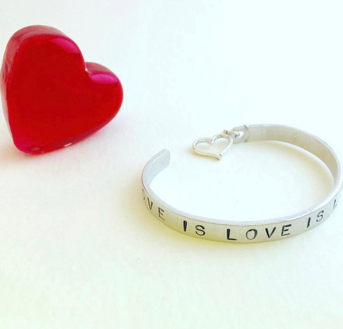 Custom Hand-Stamped Cuff Bracelet